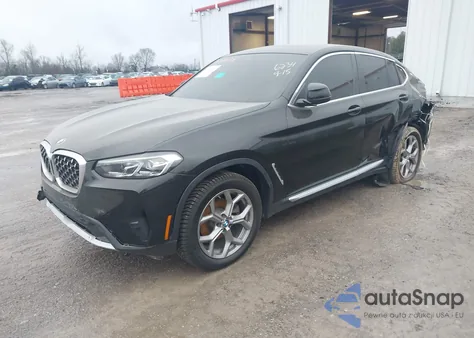 2022 BMW X4 xDrive30I z USA, uszkodzony, nr VIN 5UX33DT02N9M96234